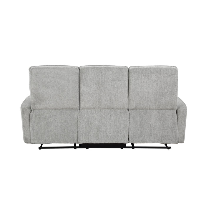 Lyndon Double Reclining Sofa in Gray - 9610GY-3 - FAMSA Furniture (TX)