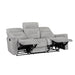Lyndon Double Reclining Sofa in Gray - 9610GY-3 - FAMSA Furniture (TX)
