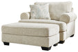 Monaghan Oversized Chair and Ottoman - FAMSA Furniture (TX)