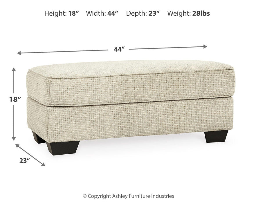 Monaghan Oversized Chair and Ottoman - FAMSA Furniture (TX)