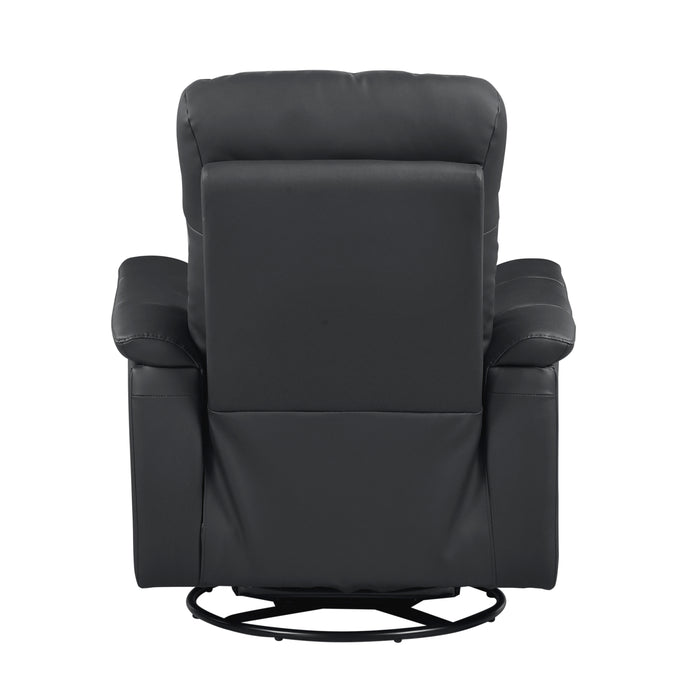 9620BLK-1 Swivel Glider Reclining Chair image