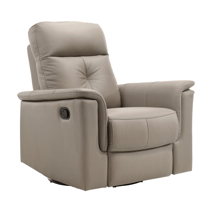 Bristow Swivel Glider Reclining Chair in Beige - 9620LTE-1 - FAMSA Furniture (TX)
