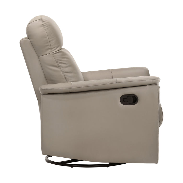 Bristow Swivel Glider Reclining Chair in Beige - 9620LTE-1 - FAMSA Furniture (TX)