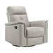 Bristow Swivel Glider Reclining Chair in Gray - 9620SVE-1 - FAMSA Furniture (TX)