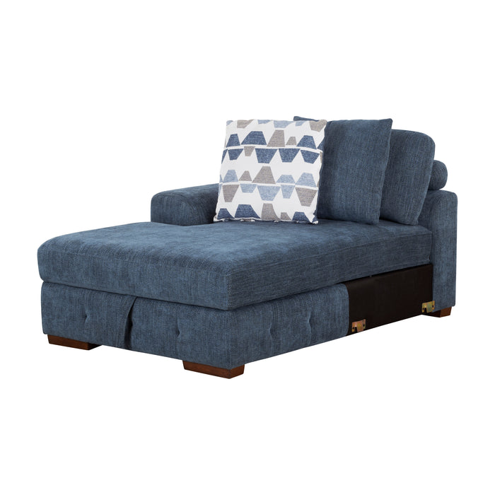 Raife Left Side Chaise With Hidden Storage