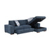 Raife 2-Piece Sectional with Right Chaise in Blue - 9624BU*22LRC - FAMSA Furniture (TX)