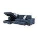 Raife 2-Piece Sectional with Left Chaise in Blue - 9624BU*2LC2R - FAMSA Furniture (TX)