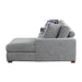 Raife 2-Piece Sectional with Right Chaise in Gray - 9624GY*22LRC - FAMSA Furniture (TX)