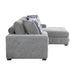 Raife 2-Piece Sectional with Right Chaise in Gray - 9624GY*22LRC - FAMSA Furniture (TX)