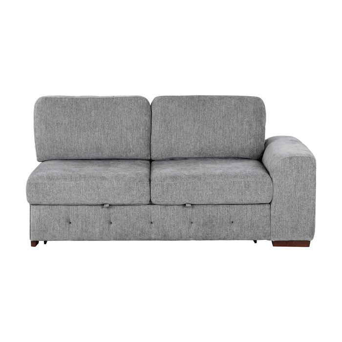 9624GY-2R Right Side 2-Seater With Pull-Out Bed image
