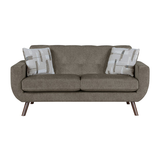 Janne Loveseat in Brown - 9627CAF-2 - FAMSA Furniture (TX)