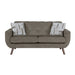 Janne Loveseat in Brown - 9627CAF-2 - FAMSA Furniture (TX)