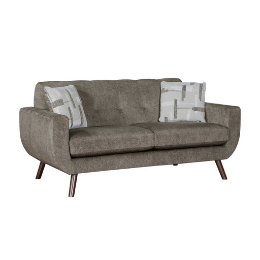 Janne Loveseat in Brown - 9627CAF-2 - FAMSA Furniture (TX)