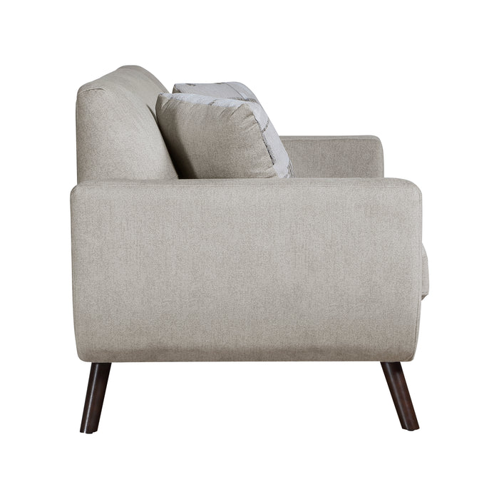 Janne Loveseat in Tan - 9627TAN-2 - FAMSA Furniture (TX)