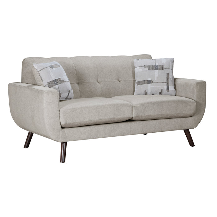 Janne Loveseat in Tan - 9627TAN-2 - FAMSA Furniture (TX)