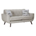Janne Loveseat in Tan - 9627TAN-2 - FAMSA Furniture (TX)