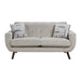 Janne Loveseat in Tan - 9627TAN-2 - FAMSA Furniture (TX)