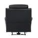 Hancock Power Reclining Chair in Black - 9628BLK-1PW - FAMSA Furniture (TX)