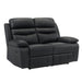 9628BLK-2 Double Reclining Love Seat image