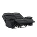 9628BLK-2 Double Reclining Love Seat image