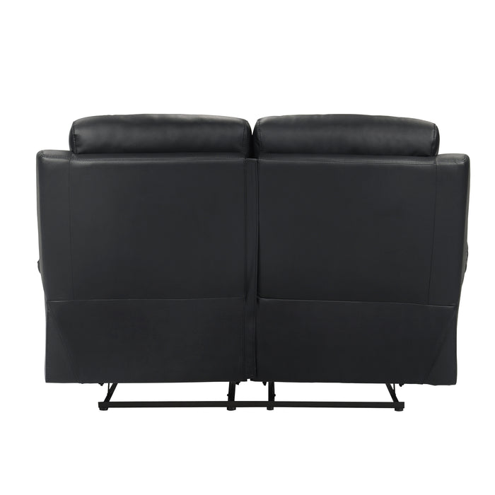 9628BLK-2 Double Reclining Love Seat image