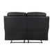 9628BLK-2 Double Reclining Love Seat image
