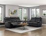 9628BLK-3 Double Reclining Sofa image