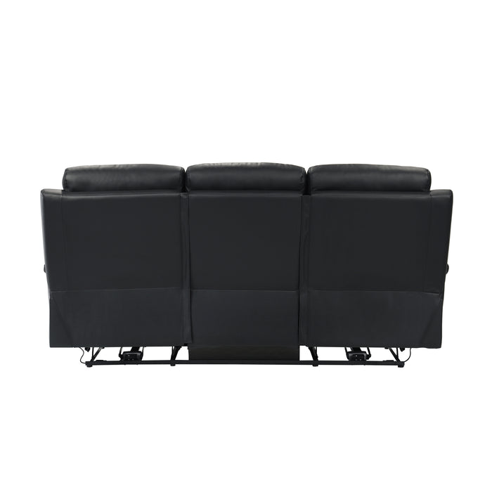 9628BLK-3PW Power Double Reclining Sofa image