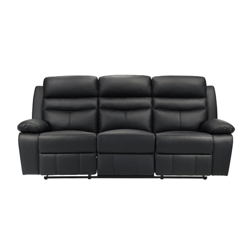9628BLK-3 Double Reclining Sofa image