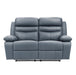9628BUE-2 Double Reclining Love Seat image