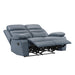 9628BUE-2 Double Reclining Love Seat image
