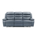 9628BUE-3PW Power Double Reclining Sofa image
