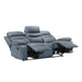 9628BUE-3 Double Reclining Sofa image