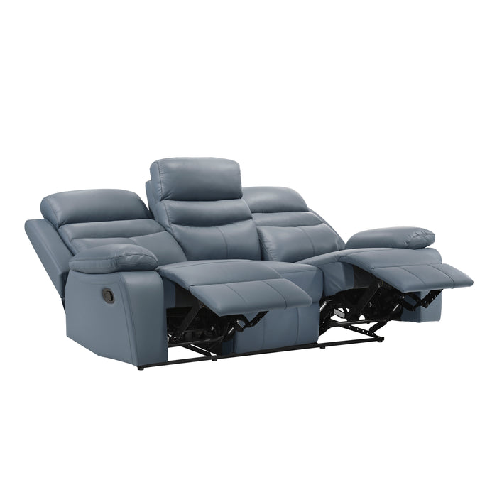 9628BUE-3 Double Reclining Sofa image