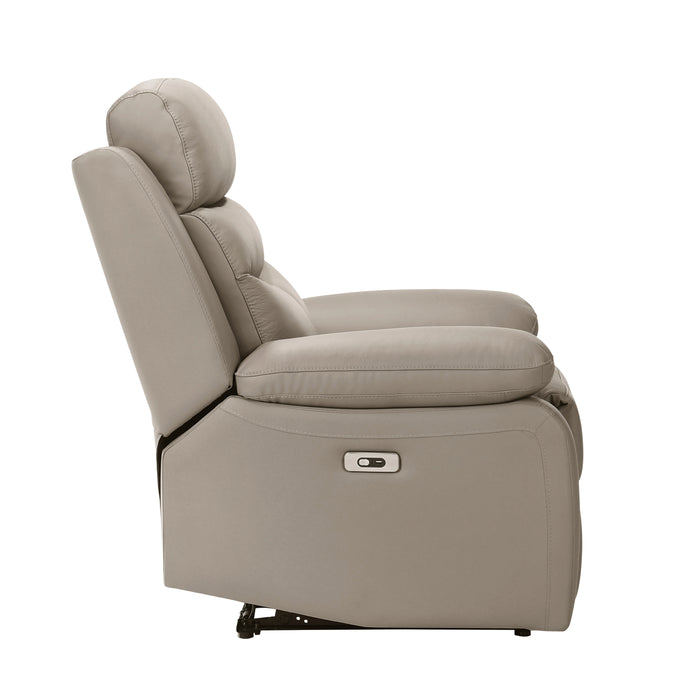 Hancock Power Reclining Chair in Beige - 9628LTE-1PW - FAMSA Furniture (TX)