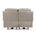 Hancock Power Double Reclining Loveseat in Beige - 9628LTE-2PW - FAMSA Furniture (TX)