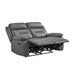 Laconia Double Reclining Loveseat in Gray - 9629DGY-2 - FAMSA Furniture (TX)