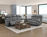 Laconia Double Reclining Loveseat in Gray - 9629DGY-2 - FAMSA Furniture (TX)