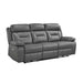 9629DGY-3PW Power Double Reclining Sofa image