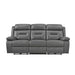 9629DGY-3PW Power Double Reclining Sofa image