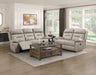 Laconia Double Reclining Sofa in Brown - 9629LTE-3 - FAMSA Furniture (TX)