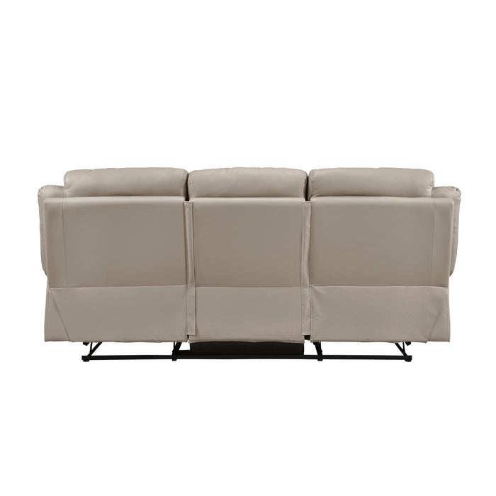 Laconia Double Reclining Sofa in Brown - 9629LTE-3 - FAMSA Furniture (TX)