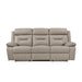 Laconia Double Reclining Sofa in Brown - 9629LTE-3 - FAMSA Furniture (TX)