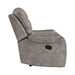 Oberon Reclining Chair in Brown/Gray - 9634GBR-1 - FAMSA Furniture (TX)