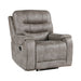 Oberon Reclining Chair in Brown/Gray - 9634GBR-1 - FAMSA Furniture (TX)