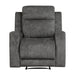 Yates Reclining Chair in Brown/Gray - 9635DG-1 - FAMSA Furniture (TX)