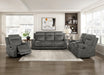 Yates Reclining Chair in Brown/Gray - 9635DG-1 - FAMSA Furniture (TX)