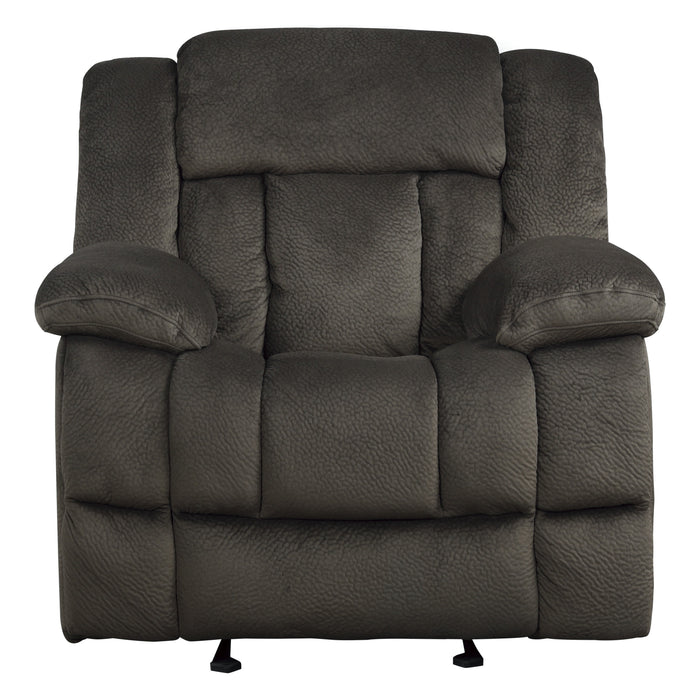 Laurelton Glider Reclining Chair in Brown - 9636-1 - FAMSA Furniture (TX)