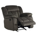 Laurelton Glider Reclining Chair in Brown - 9636-1 - FAMSA Furniture (TX)