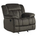 Laurelton Glider Reclining Chair in Brown - 9636-1 - FAMSA Furniture (TX)